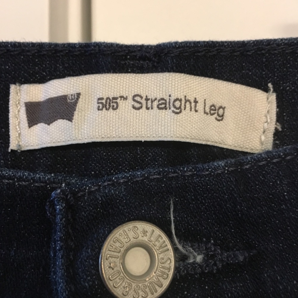 Misses Levi’s 505 straight leg jeans